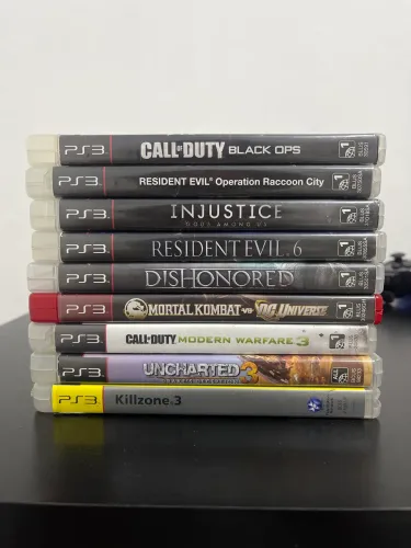 9 Jogos de Ps3 Por 199 lote de jogos