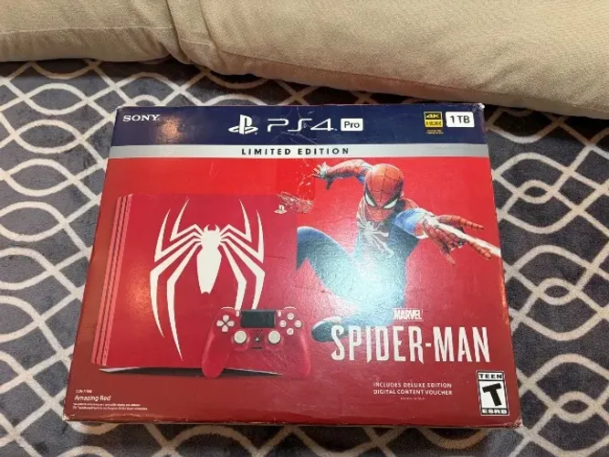 Playstation 4 Pro - Edição Limitada Spider Man