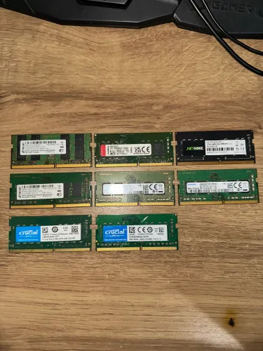 Lote Memória RAM 16gb e 8gb Notebook DDR4