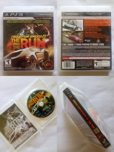 Jogos ps3 original - Need for speed the run limited edition - FAÇO OLX PAY!