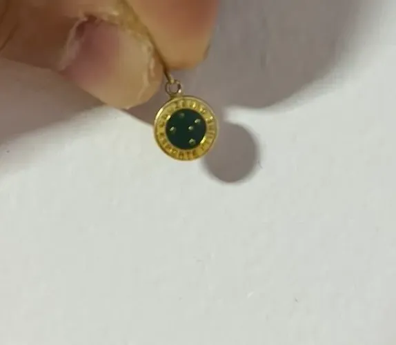 Pingente de ouro do Cruzeiro 18k