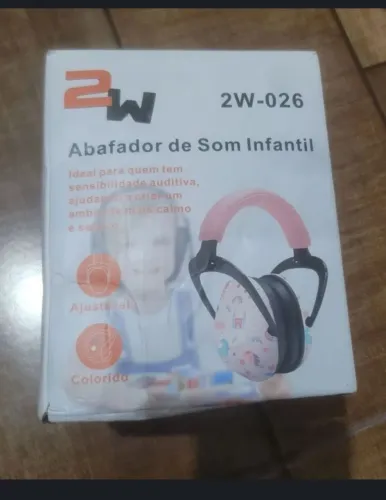 Abafador de ruído infantil