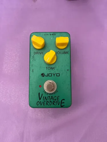 Vendo pedra de guitarra VINTAGE OVERDRIVE
