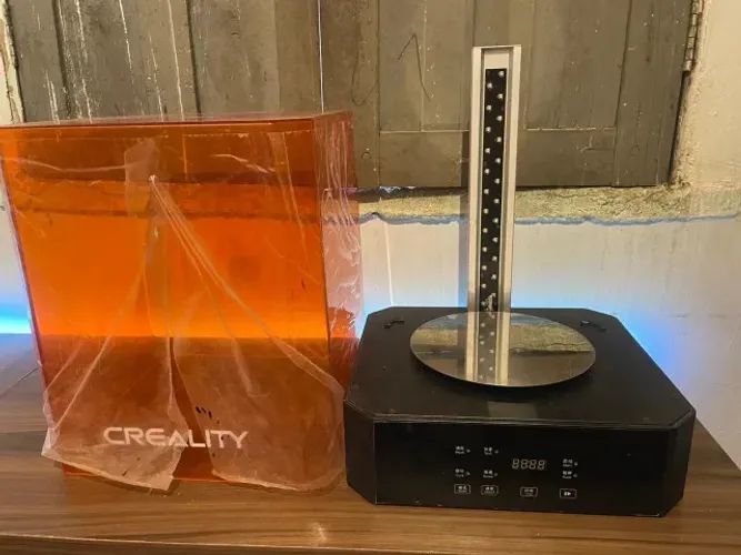 IMPRESSORA 3D CREALITY LD-006 RESINA (SEM O DISPLAY LCD) + MAQUINA DE LAVAR E CURAR UW-02