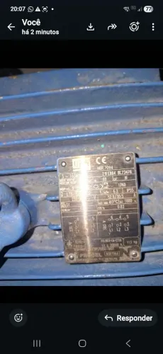 Motor 20cv trifásico