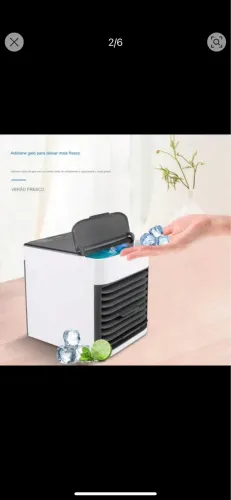 Mini Ar Condicionado Refrigerador Arctic Air Ultra