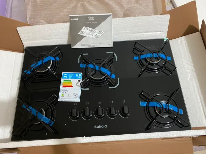 Cooktop 5 bocas novo