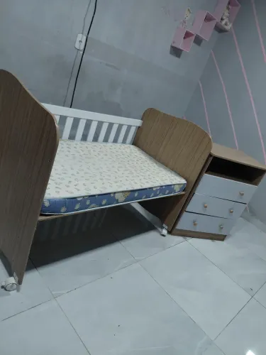 Berço+Cômoda infantil