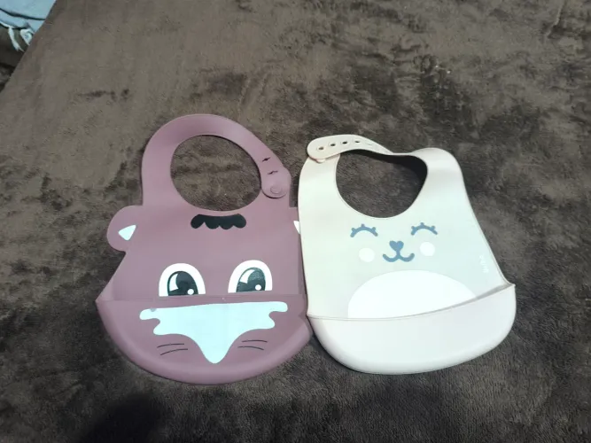 Babador de silicone 