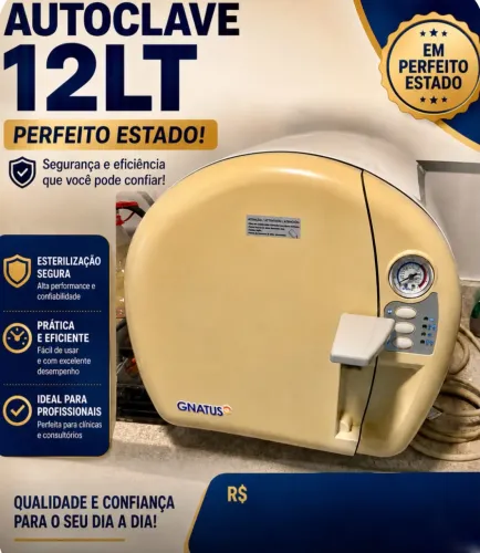 Autoclave 12 Lt perfeito estado