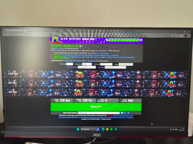 Monitor Gamer AOC hero 23,8" 144hz 1m + Braco articulado ELGs