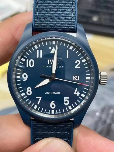 Relógios Iwc Mark Cerâmica Azul - ETA S/c