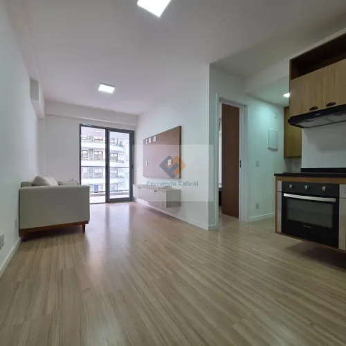 Apartamento para locação no Ingá, Niterói-RJ: 1 quarto, 1 sala, 1 banheiro e 1 vaga de gar
