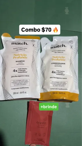 COMBO Nutrição profunda para cabelo nativa SPA