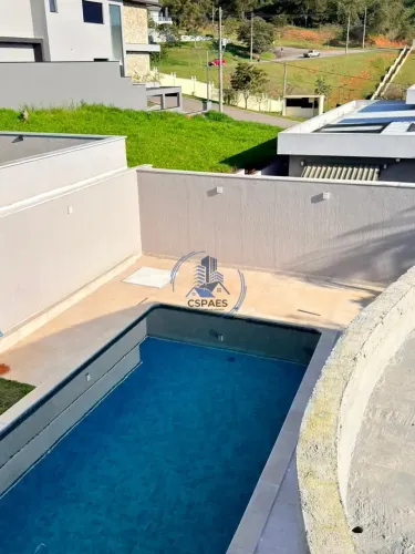 Cond. Reserva Santa Maria, casa com 4 suíte, piscina, garagem para 8 carros, lareira, CSPL