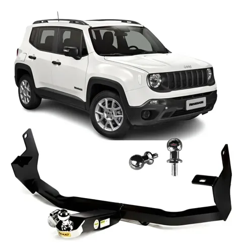 Engate Reboque Jeep Renegade Todas As Versões 2015 A 2026