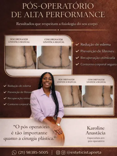 DRENAGEM LINFÁTICA MANUAL PÓS OPERATÓRIO 