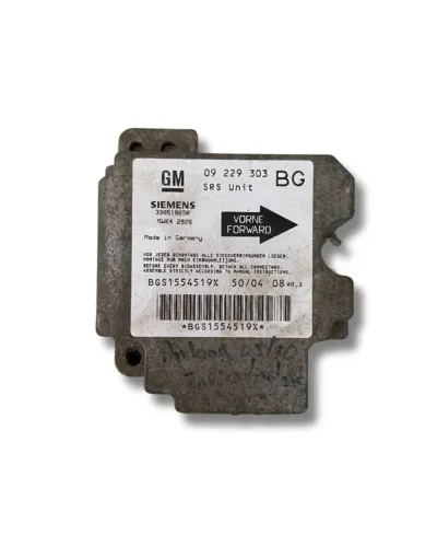 Módulo central Astra Zafira 2004 á 2012 N°09229303