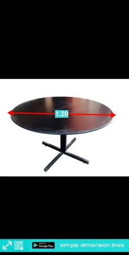 Mesa sem cadeiras, leia a descrição do anúncio