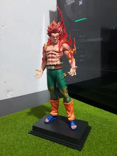 Action Figure Naruto - Might Guy Modo Oito Portões 26cm