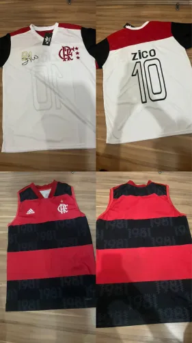 Camisa + Regata Flamengo tamanho G