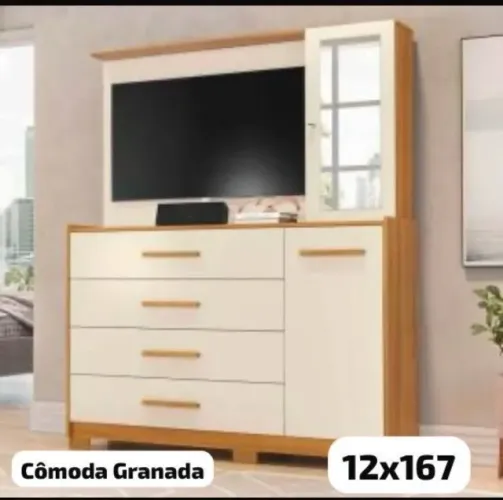 Cômoda no crediário 