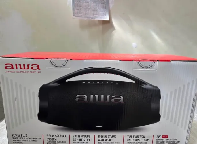 CAIXA DE SOM AIWA