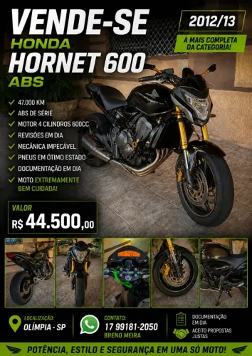HORNET ZERA COM ABS