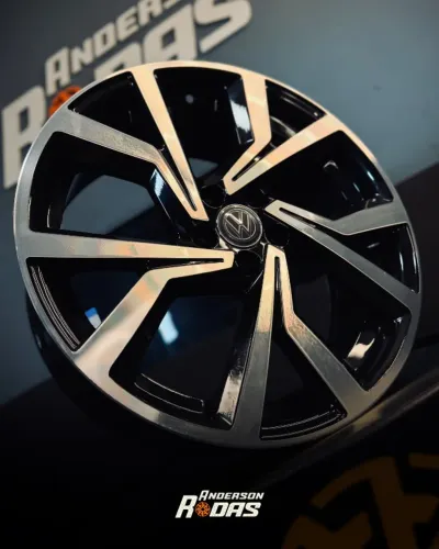 JOGO DE RODAS ARO 18x7 VW POLO GTS / NV41 (5x100)