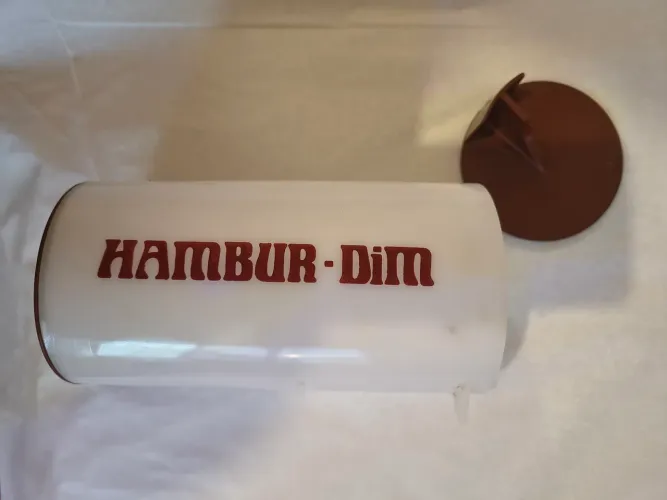 Forma para hambúrguer Hambur Dim antiga