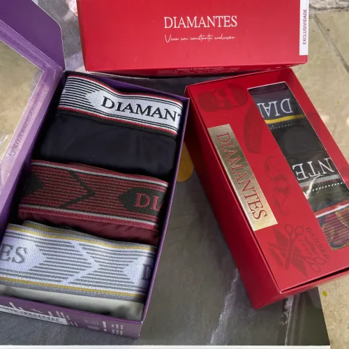 Kit 3 peças | Diamantes | Pronta entrega | Envio rápido