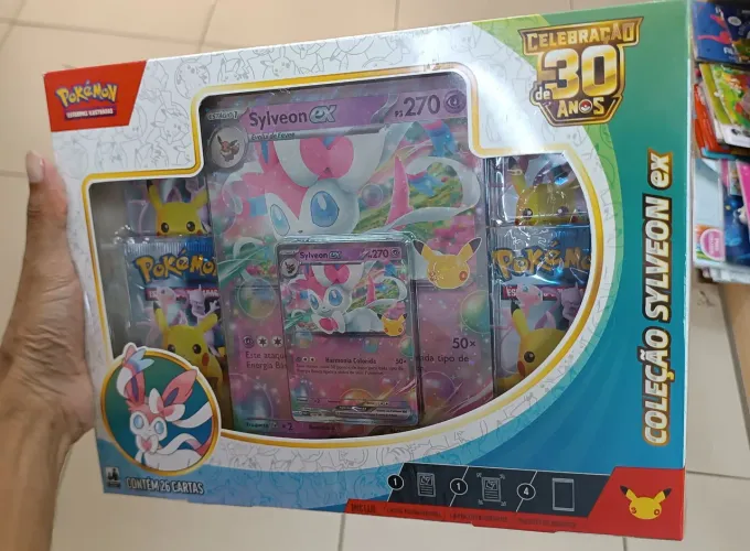 Box Pokémon celebração 30 anos - Sylveon