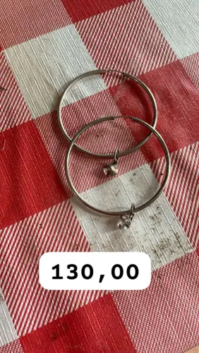 Pulseira e argola 