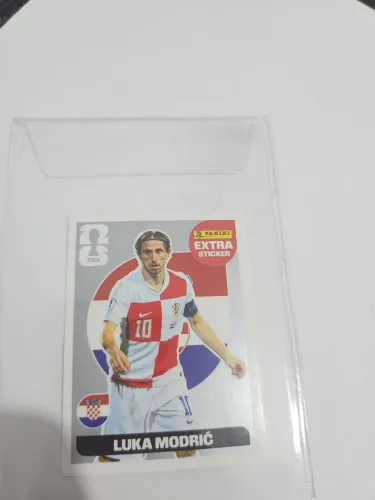 Figurinha Extra Sticker Prata Luka Modric