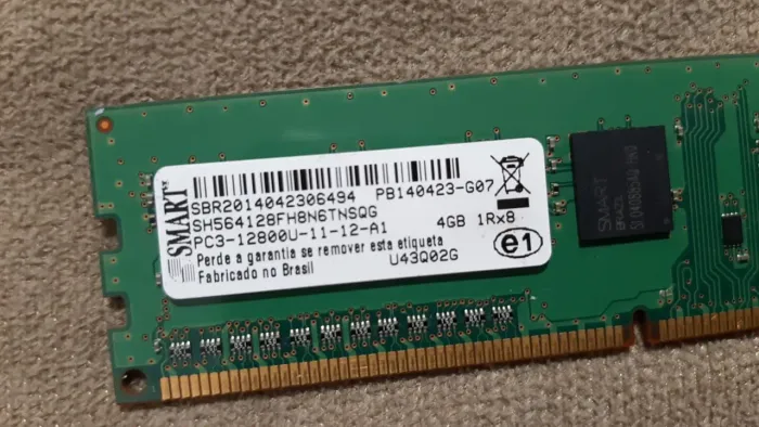 Venda ou troca Memória DDR3 PC3 12800 2X 4G