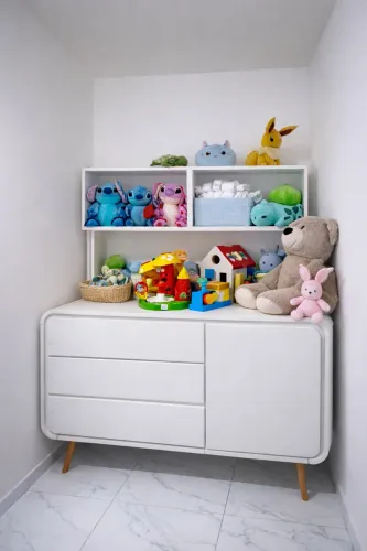 Cômoda + Nichos Decorativos | Estilo moderno e elegante
