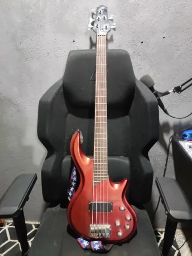 Contrabaixo Elétrico 5 Cordas Luthier