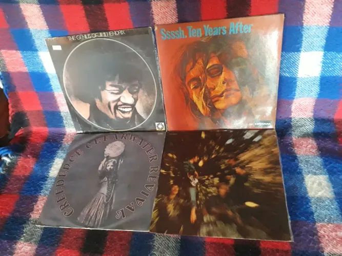 Lps Hendrix, Creedence, Ten years after