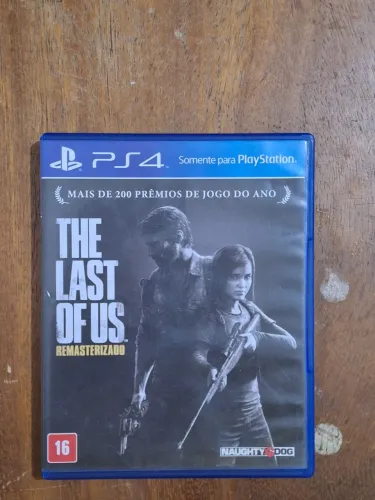 Jogos de ps4:THE LAST OF US REMASTERIZADO