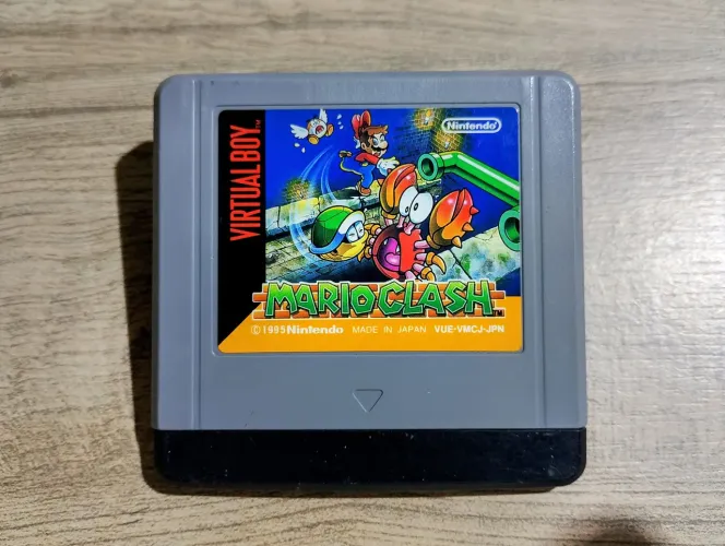 RARO! Jogo Original MARIO CLASH para Nintendo Virtual Boy