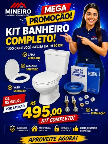 Kit. Vaso acoplado 
