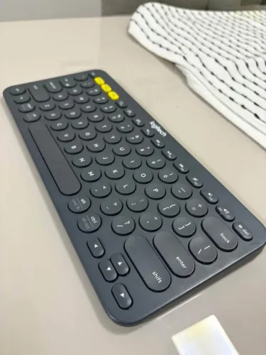 Teclado Logitech sem fio em perfeito estado!