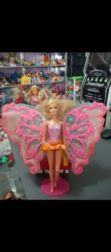 Boneca Barbie Fada das Flores, tem 1 Flôr LINDA
