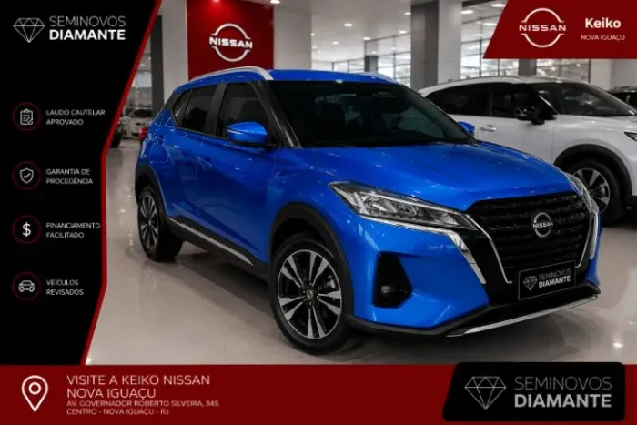 Nissan Kicks Exclusive 1.6 16V Flex AUT 2024