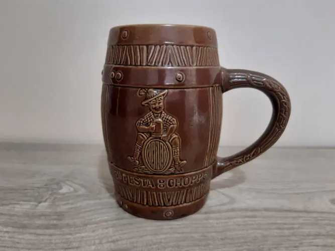 Caneco Antigo de Chopp Ceramarte