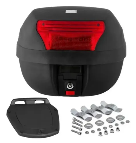 Baú/Bauleto Pro Tork Smart Box 28L com Base e Chaves