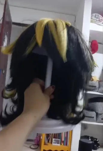 PERUCA ESTILIZADA DO KAZUTORA (Tokyo Revengers)