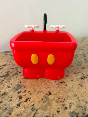 ? Pia Mickey Mouse - Direto do Magic Kingdom! Leve a magia para casa! Plastico Decoração