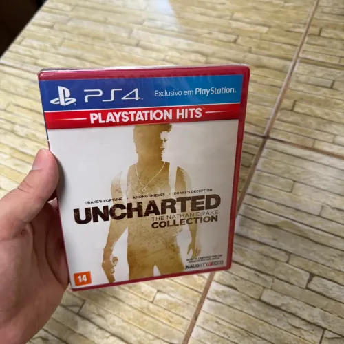 Jogo Uncharted PS4 - Novo lacrado