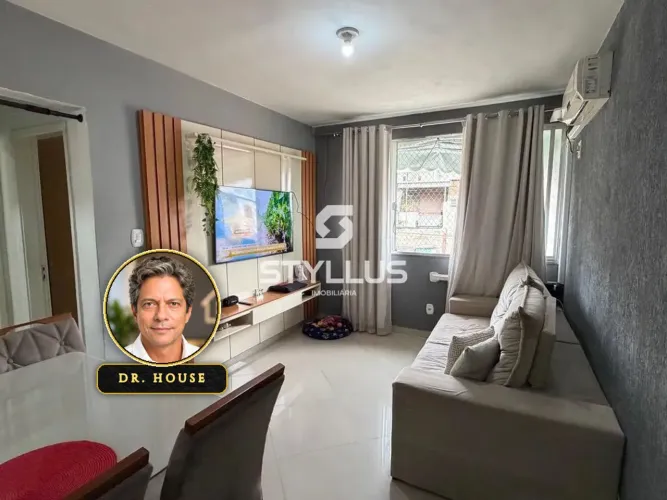 Apartamento com 2 Quartos e Vaga em Engenho Novo - Sol da Manhã/Tarde! M16S